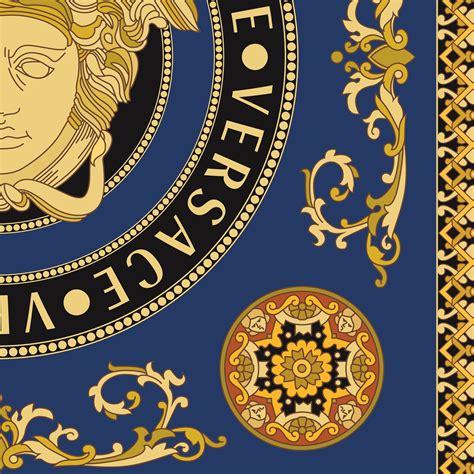 versace medusa blue cup|Versace Medusa logo wallpaper.